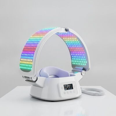 Buon prezzo Anti-invecchiamento Ricrescita dei capelli 273pcs 7 Color Double PDT Led Light Therapy Machine In linea