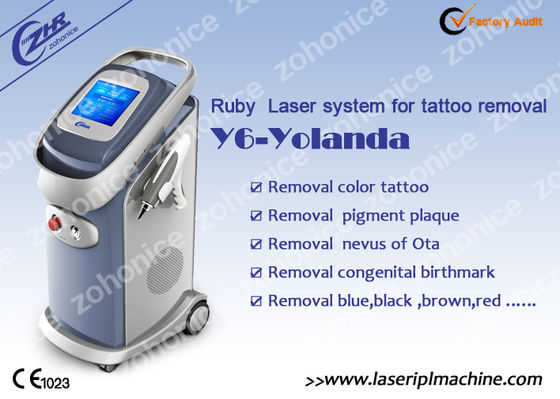Buon prezzo Macchina per la rimozione del tatuaggio laser colorato touch screen con programma di interfaccia multilingue in linea