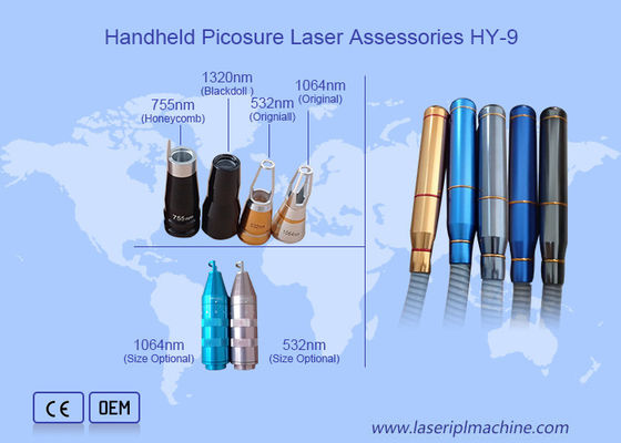 Buon prezzo Nd Yag Shrink Pore 532nm 1032nm Manico per la rimozione del tatuaggio accessori HY-9 in linea