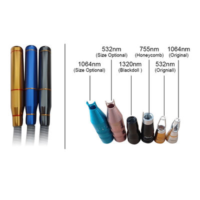 Buon prezzo Nd Yag Shrink Pore 532nm 1032nm Manico per la rimozione del tatuaggio accessori HY-9 in linea