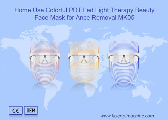 Buon prezzo L'ABS 35w 7 di DC12V colora la maschera facciale di terapia del fotone del LED in linea