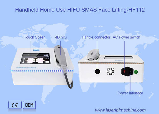 Buon prezzo Un corpo portante facciale di 3 cartucce che dimagrisce la macchina di bellezza di HIFU in linea