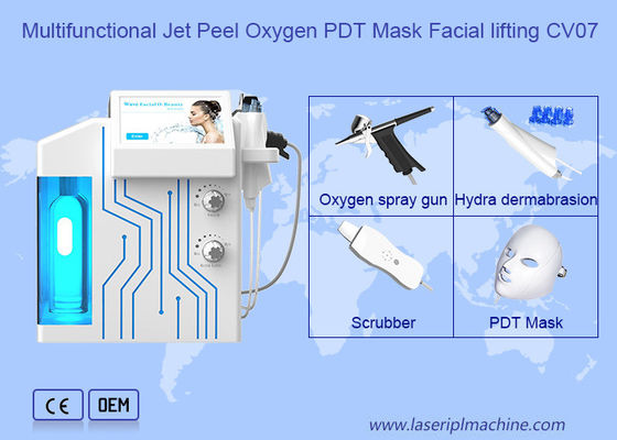 Buon prezzo Imbiancatura di sollevamento di Jet Peel Machine For Facial dell'ossigeno della maschera di PDT in linea