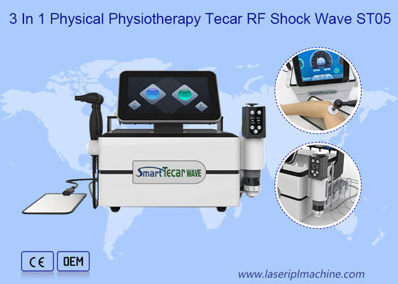 Macchina astuta portatile di terapia dell'attrezzatura 18HZ Shockwave di bellezza di Tecar rf