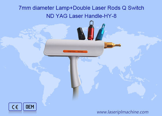 Buon prezzo laser Handpiece del laser Rod Handheld Tattoo Removal Nd Yag del diametro di 7mm in linea