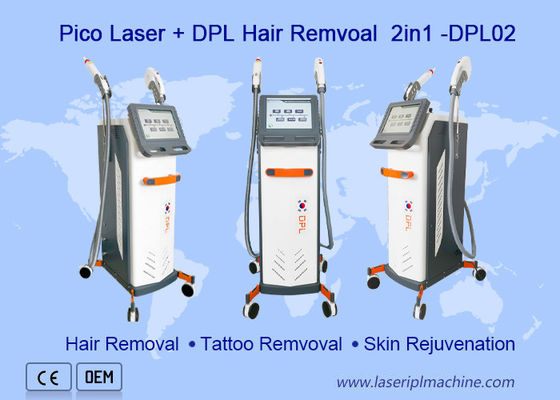 Buon prezzo Rimozione del tatuaggio della macchina di bellezza di Pico Nd Yag Laser Multifunction e depilazione di Dpl in linea